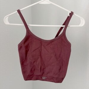 Set Active Sculptflex Body Crop Bra/Top in Canyon